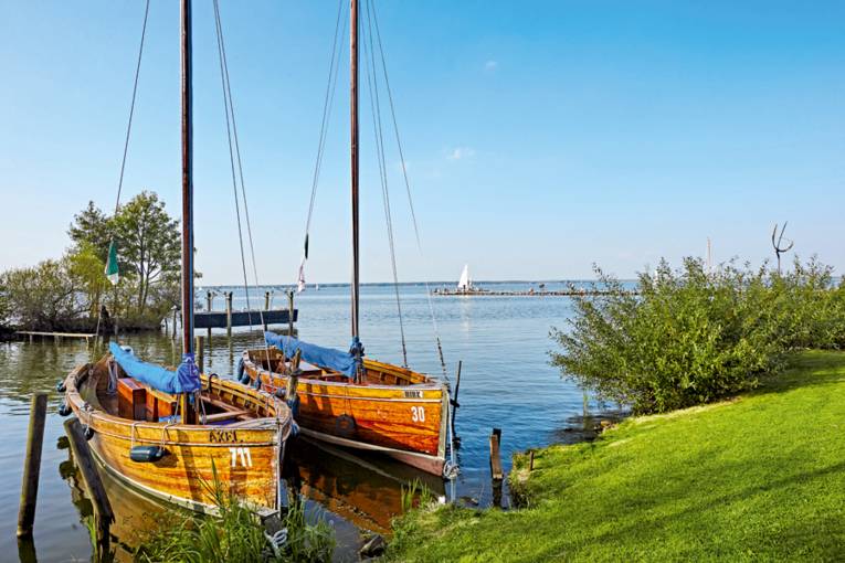 Boote am Steinhuder Meer